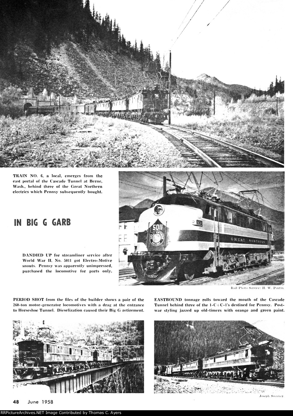 Pennsy's "New" FF-2 Electrics, Page 48, 1958